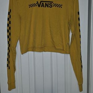 Vans Mustard Long Sleeve Tee